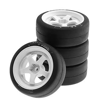 Amazon | ラジコン用タイヤ Compatible With Tamiya TT01 TT02